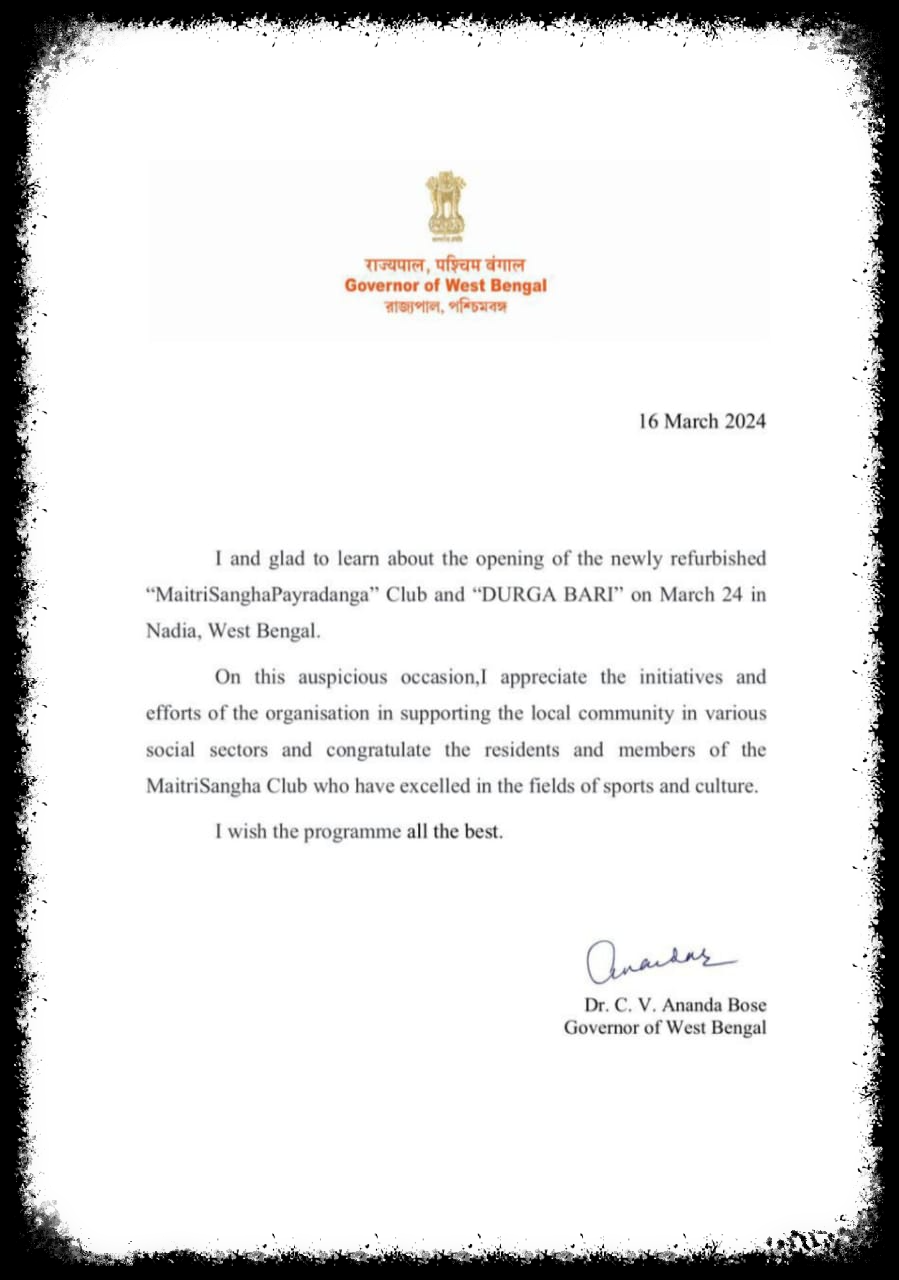 Governor Letter